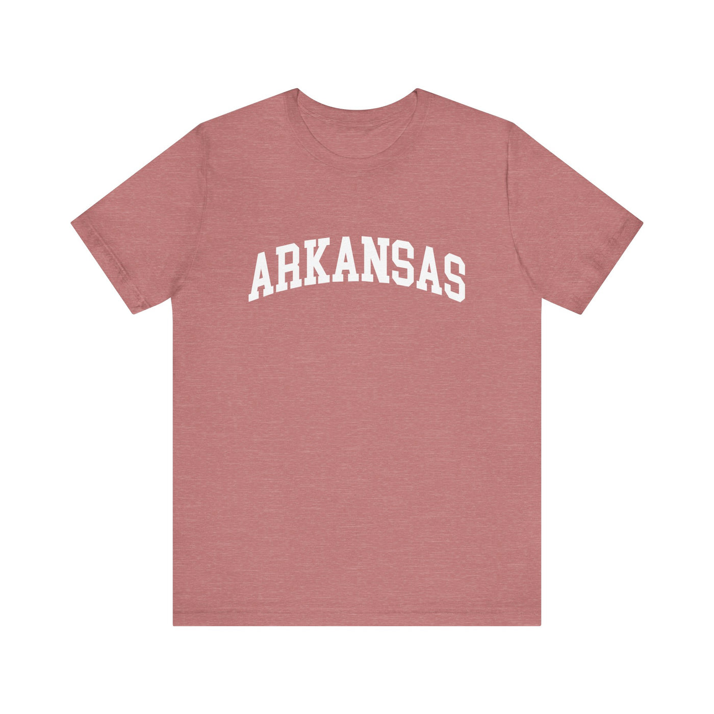 Arkansas Varsity Unisex T-Shirt Heather Mauve / XS - The Northwest Store