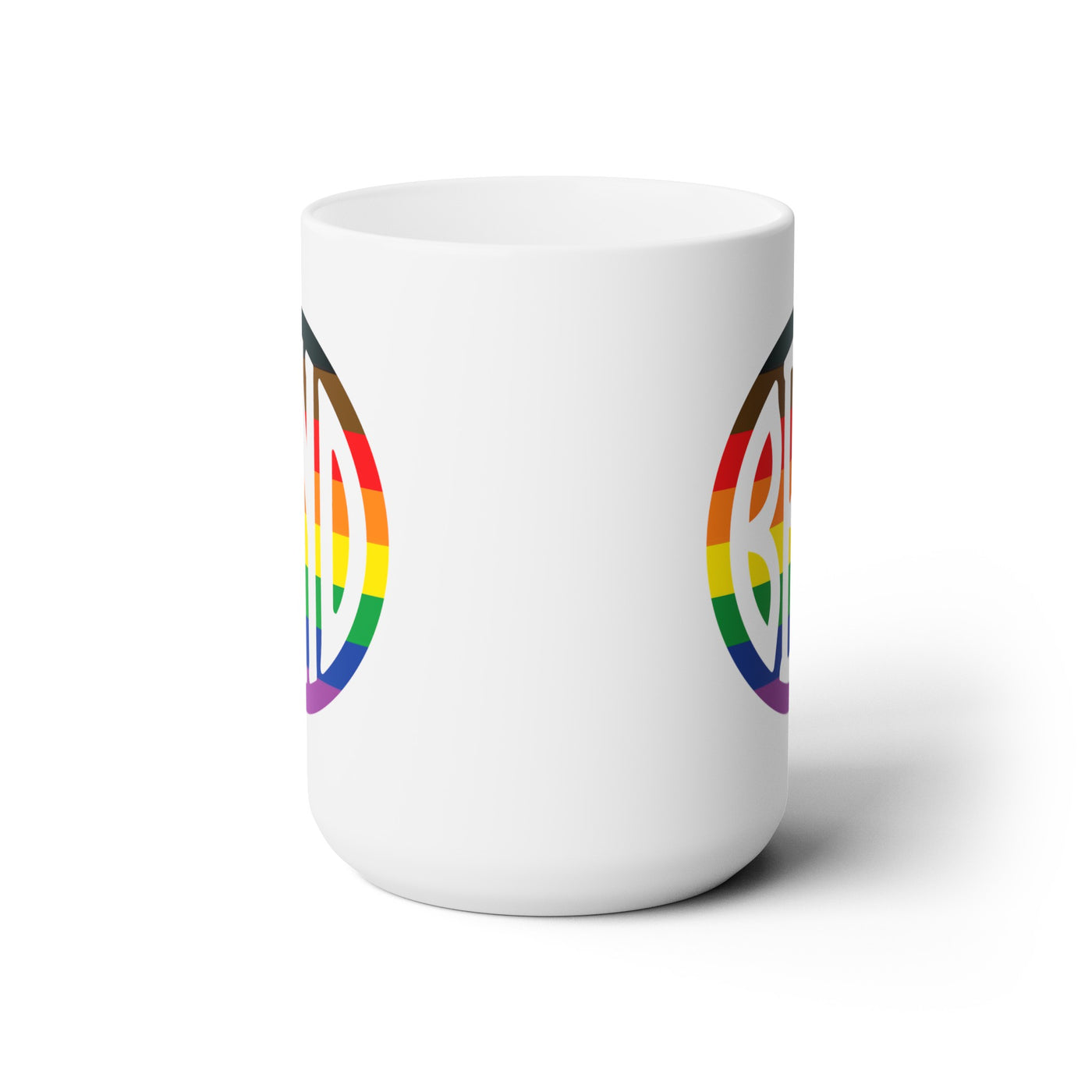 Bend Oregon Rainbow 15 oz Ceramic Mug