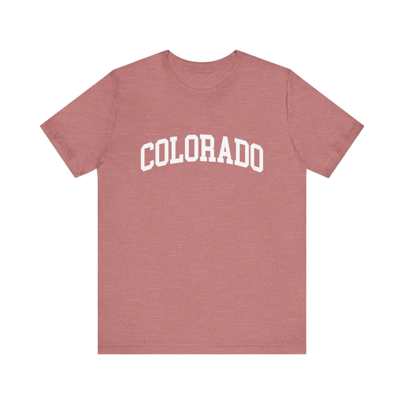 Colorado Varsity Unisex T-Shirt Heather Mauve / XS - The Northwest Store