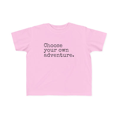 Choose Your Own Adventure Toddler Tee Pink / 2T - The Northwest Store