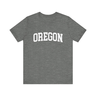 Oregon Varsity Unisex T-Shirt Deep Heather / XS - The Northwest Store