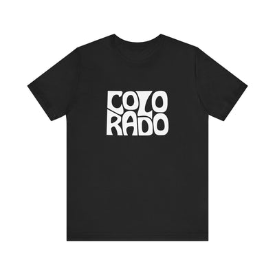 Colorado State Shape Unisex T-Shirt Black / XS - The Northwest Store