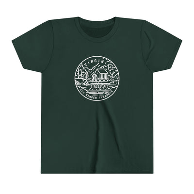 Virginia State Motto Kids T-Shirt