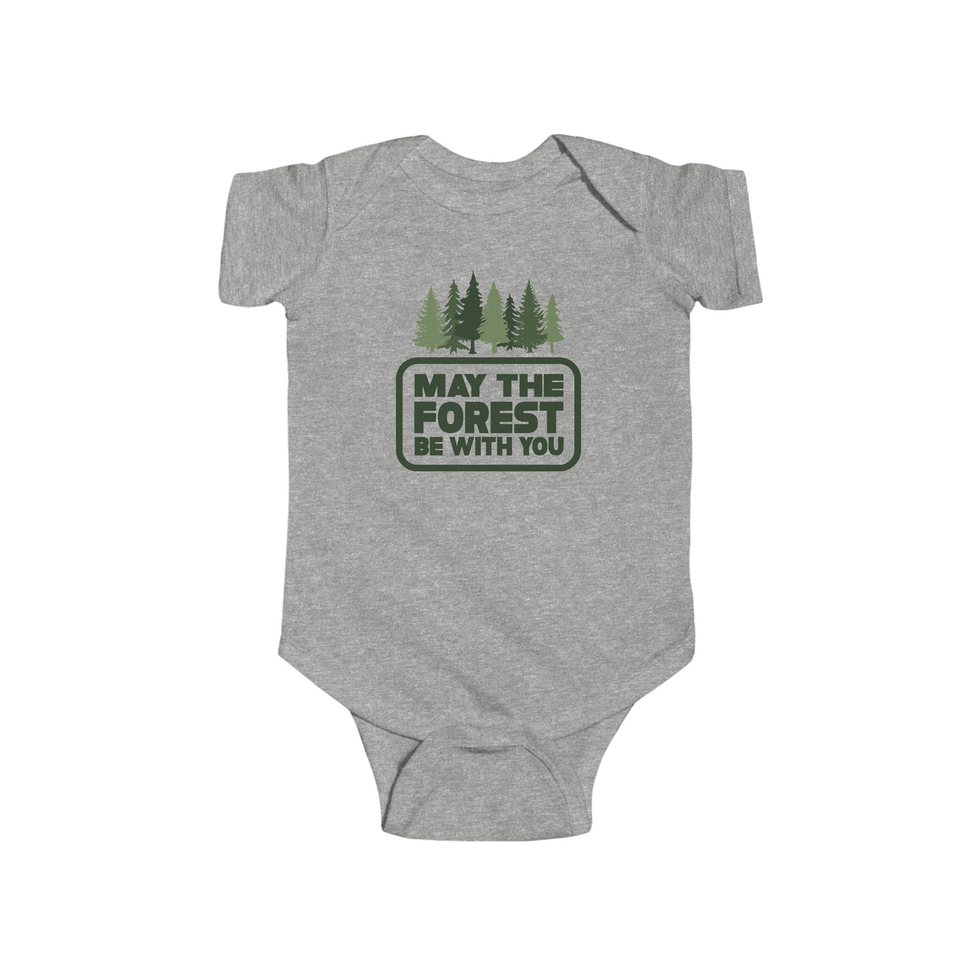 May The Forest Be With You Baby Bodysuit