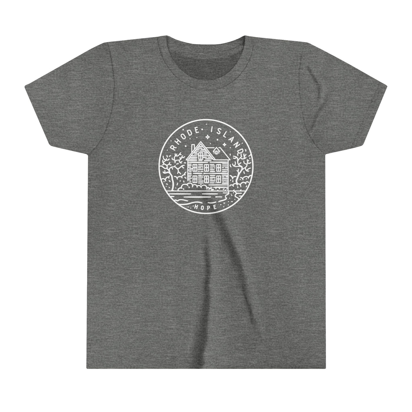 Rhode Island State Motto Kids T-Shirt