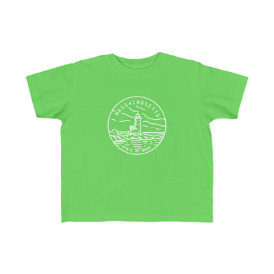 Massachusetts State Motto Toddler Tee