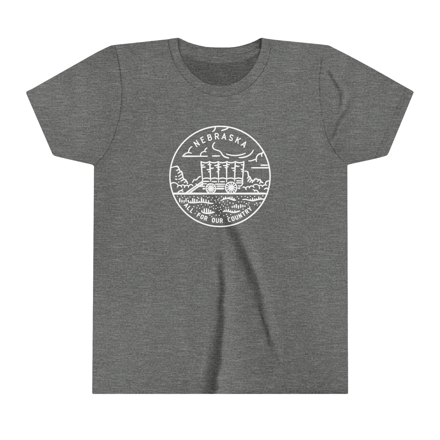 Nebraska State Motto Kids T-Shirt