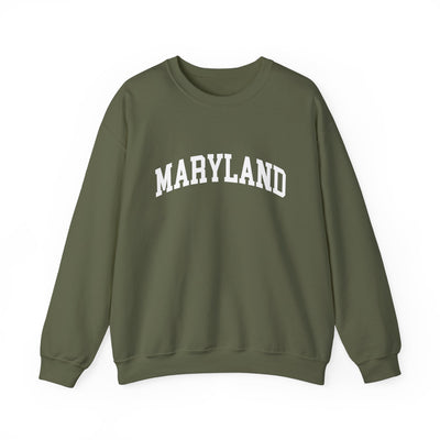 Maryland Varsity Crewneck Sweatshirt