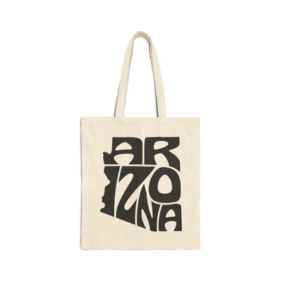 Arizona State Shape Tote Bag Natural / 15" x 16" - The Northwest Store