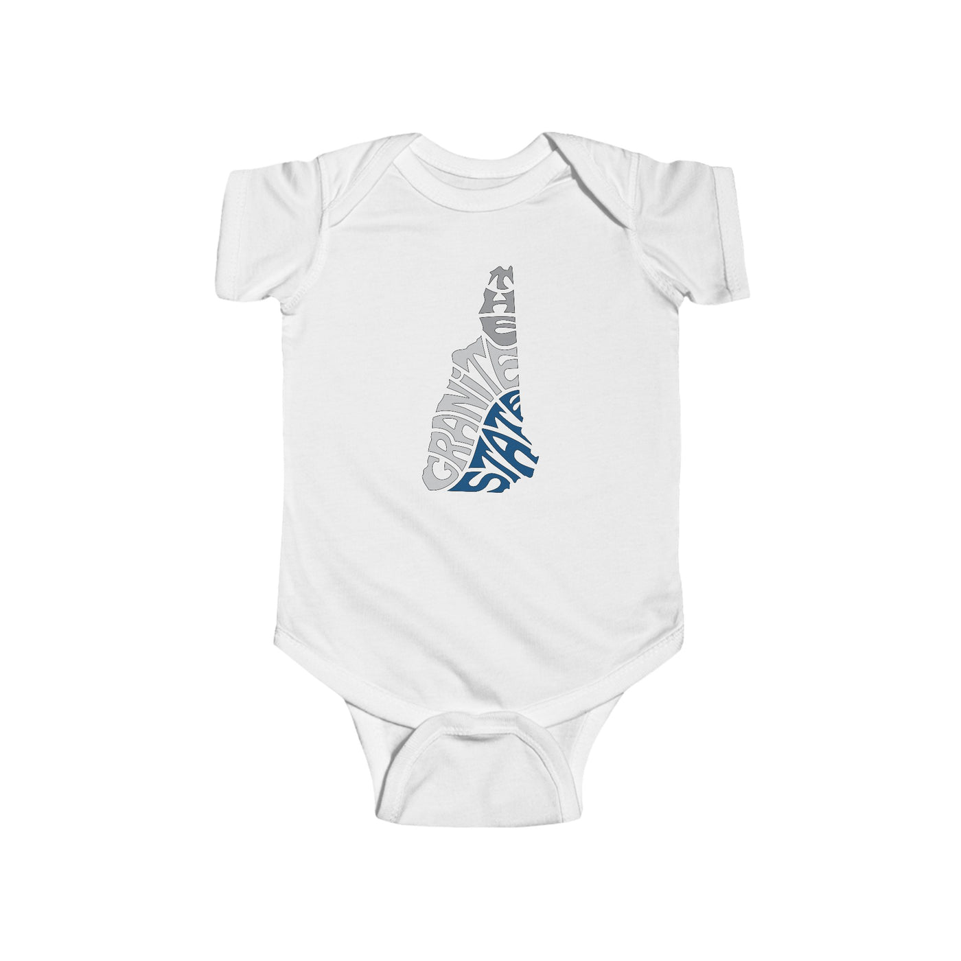 New Hampshire Nickname Baby Bodysuit