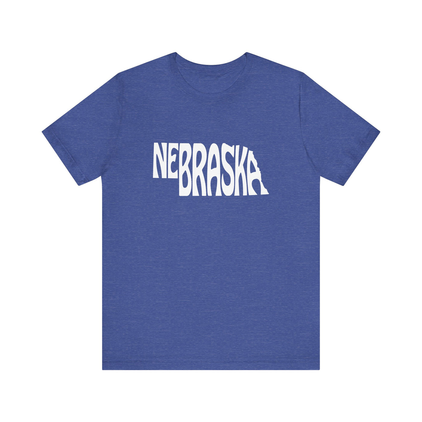 Nebraska State Shape Unisex T-Shirt