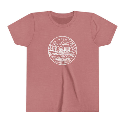 Virginia State Motto Kids T-Shirt