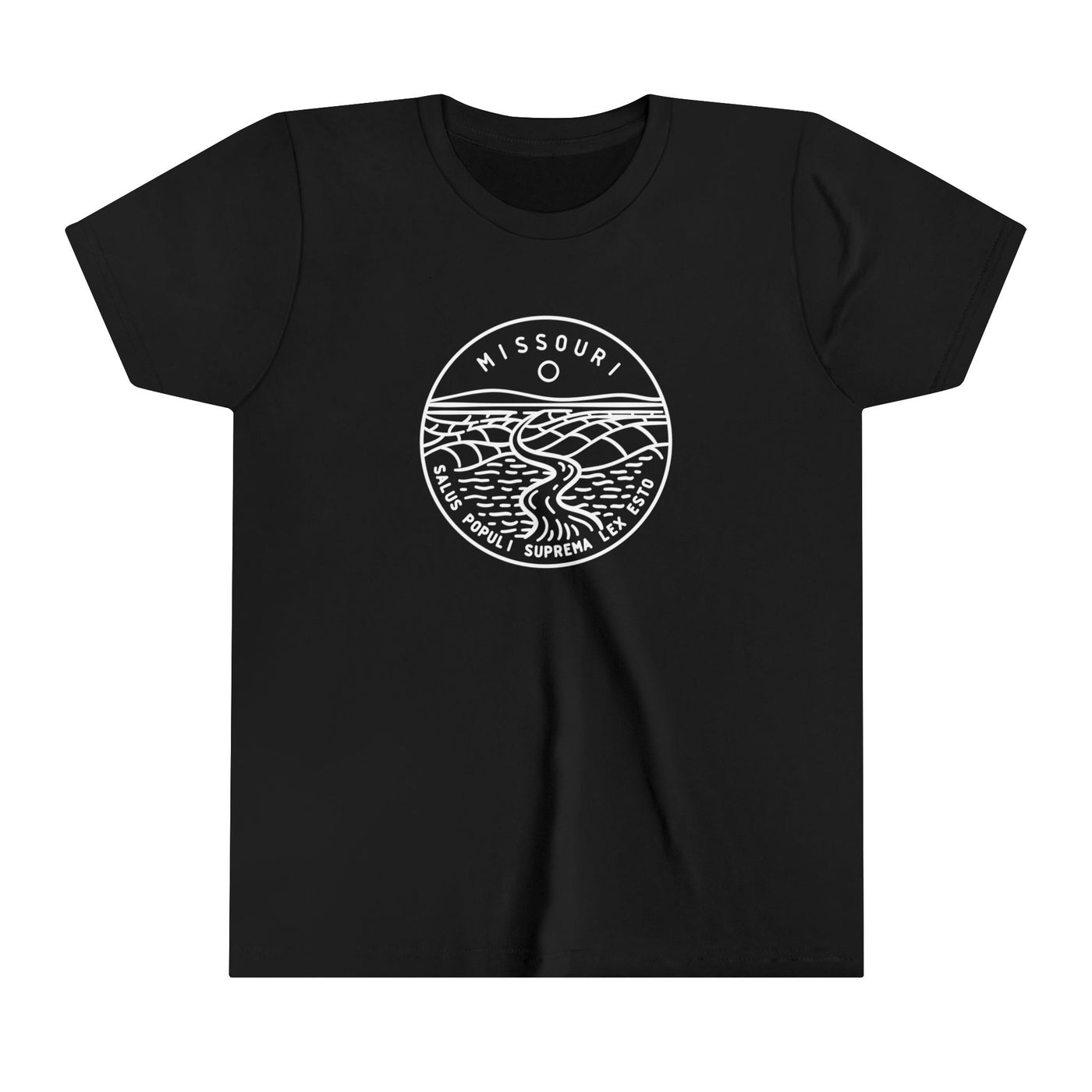 Missouri State Motto Kids T-Shirt Black / S - The Northwest Store