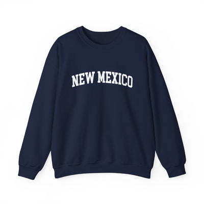 New Mexico Varsity Crewneck Sweatshirt S / Navy - The Northwest Store