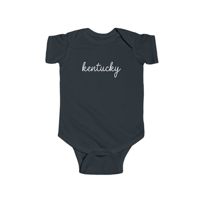 Kentucky Script Baby Bodysuit Black / NB (0-3M) - The Northwest Store