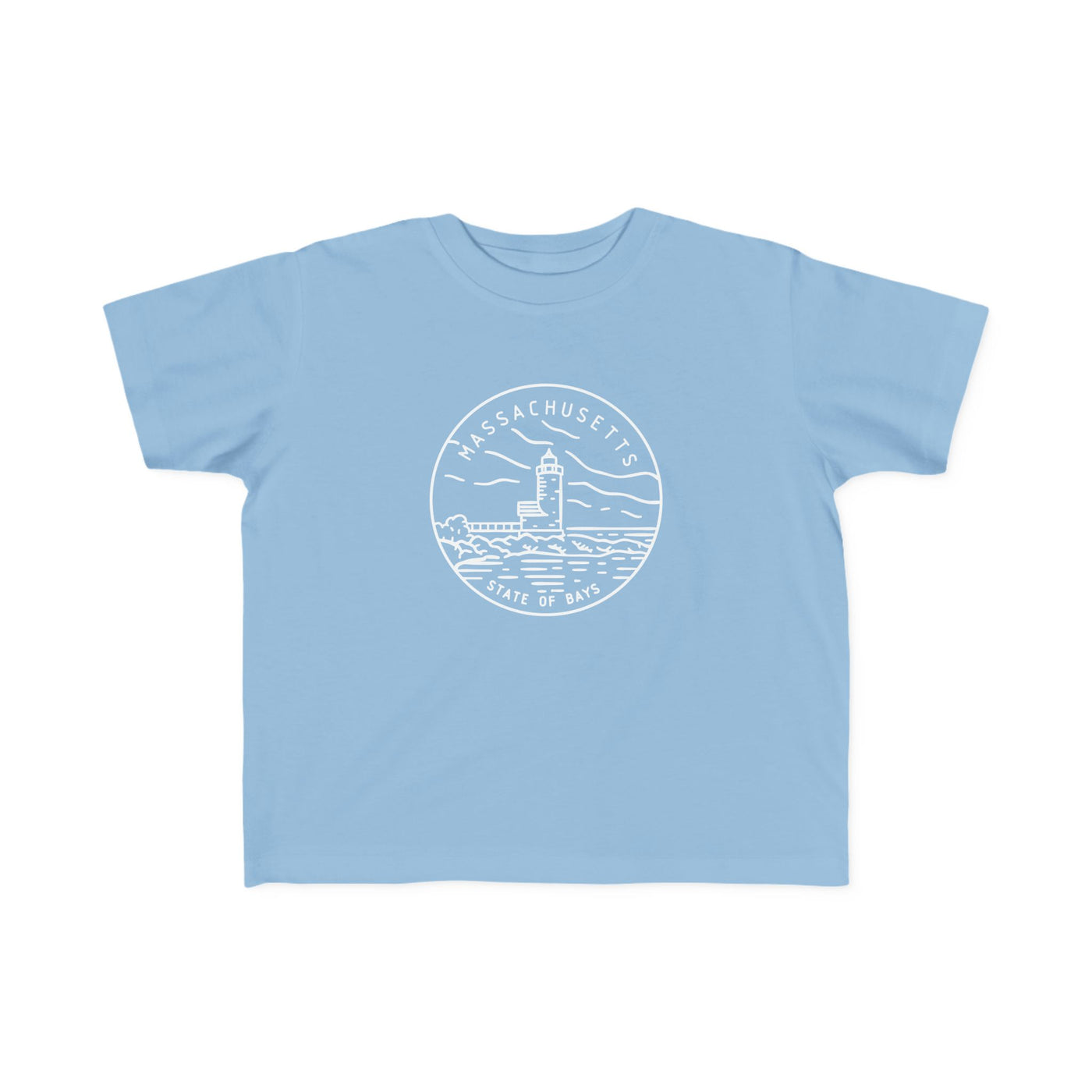 Massachusetts State Motto Toddler Tee