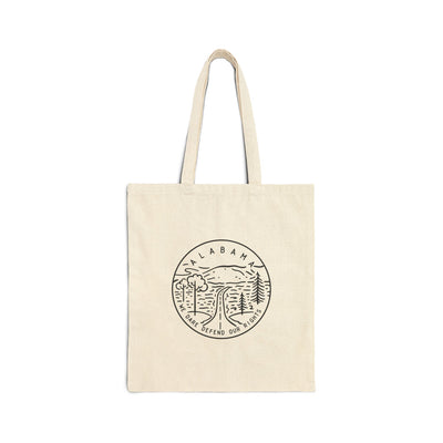 Alabama State Motto Tote Bag