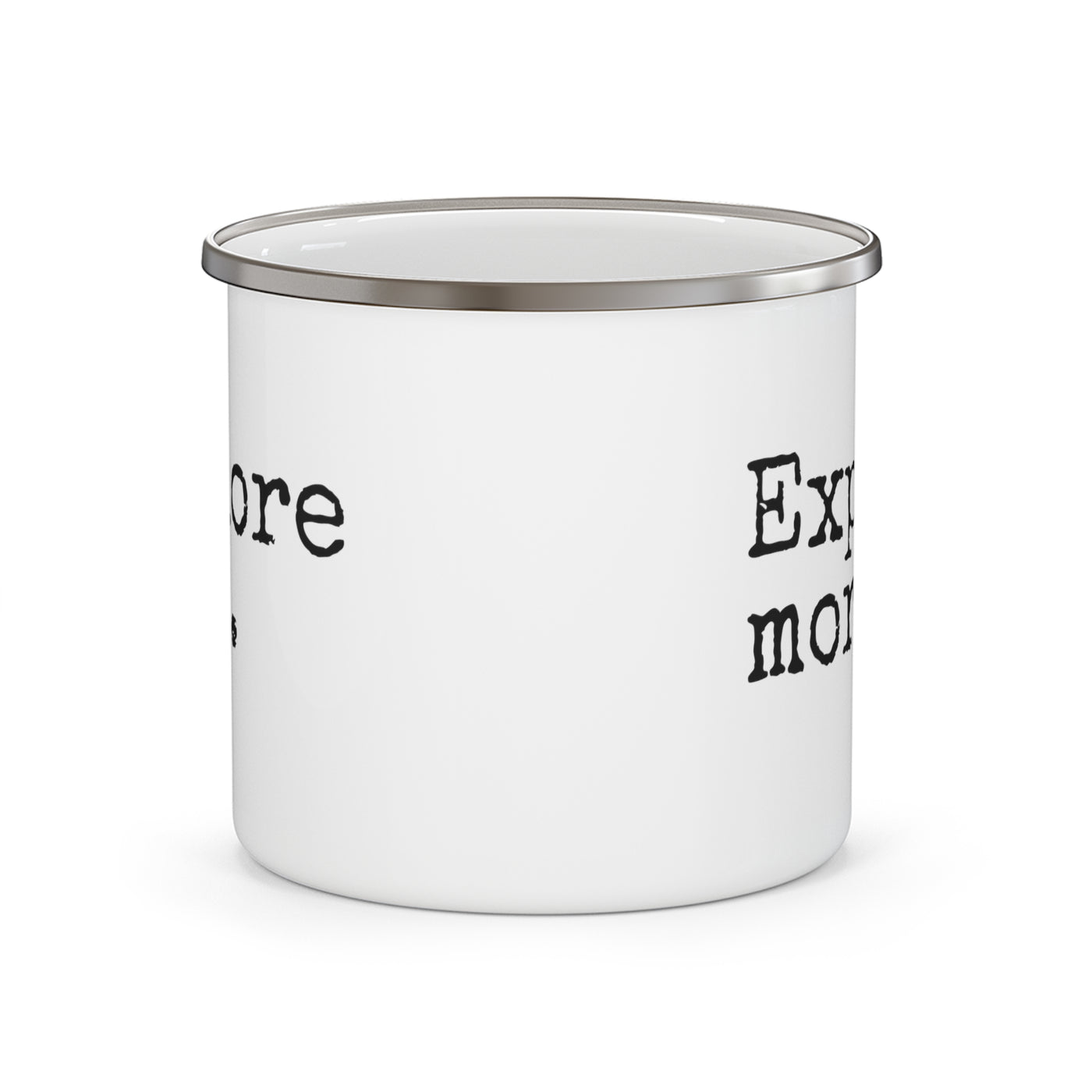 Explore More Enamel Camping Mug