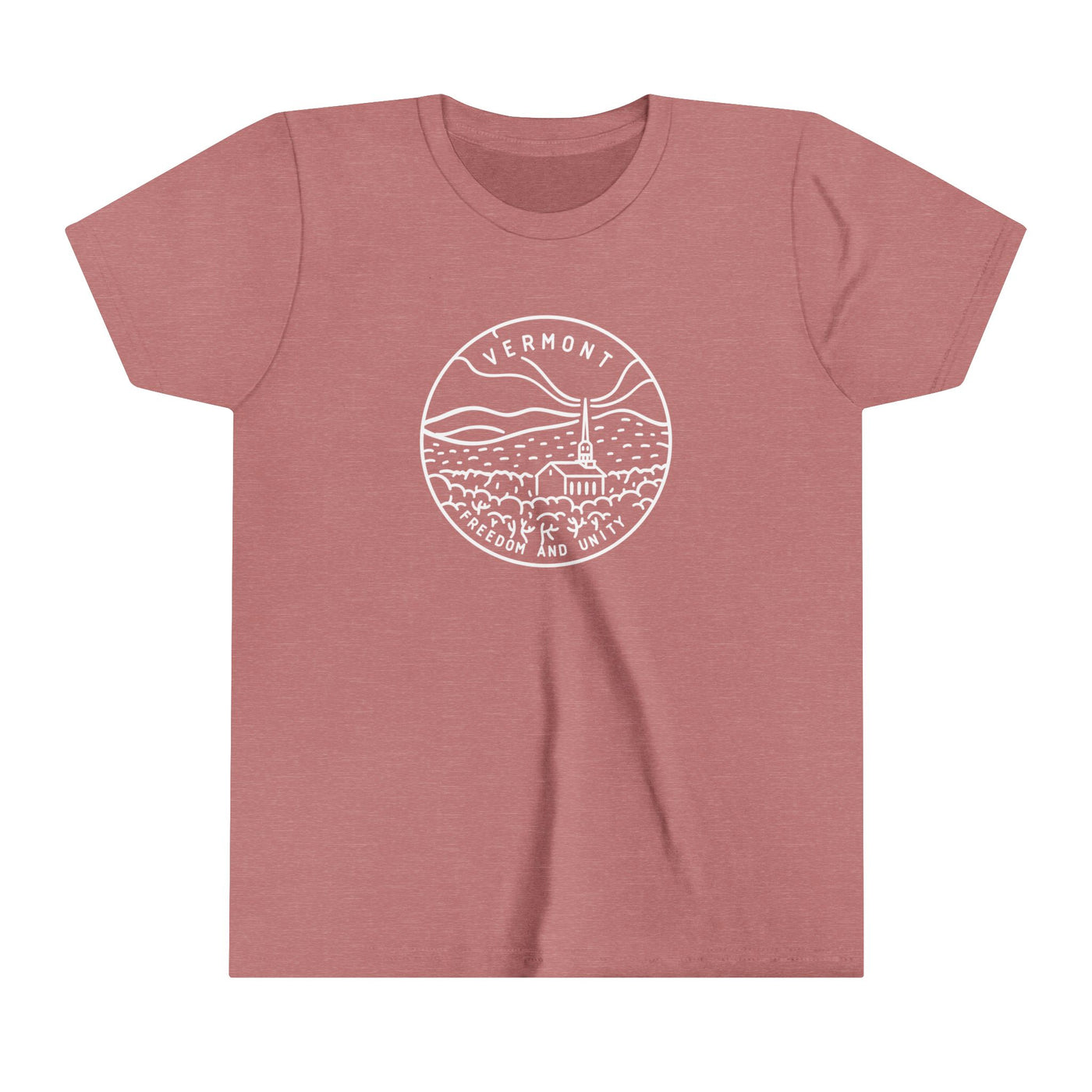 Vermont State Motto Kids T-Shirt