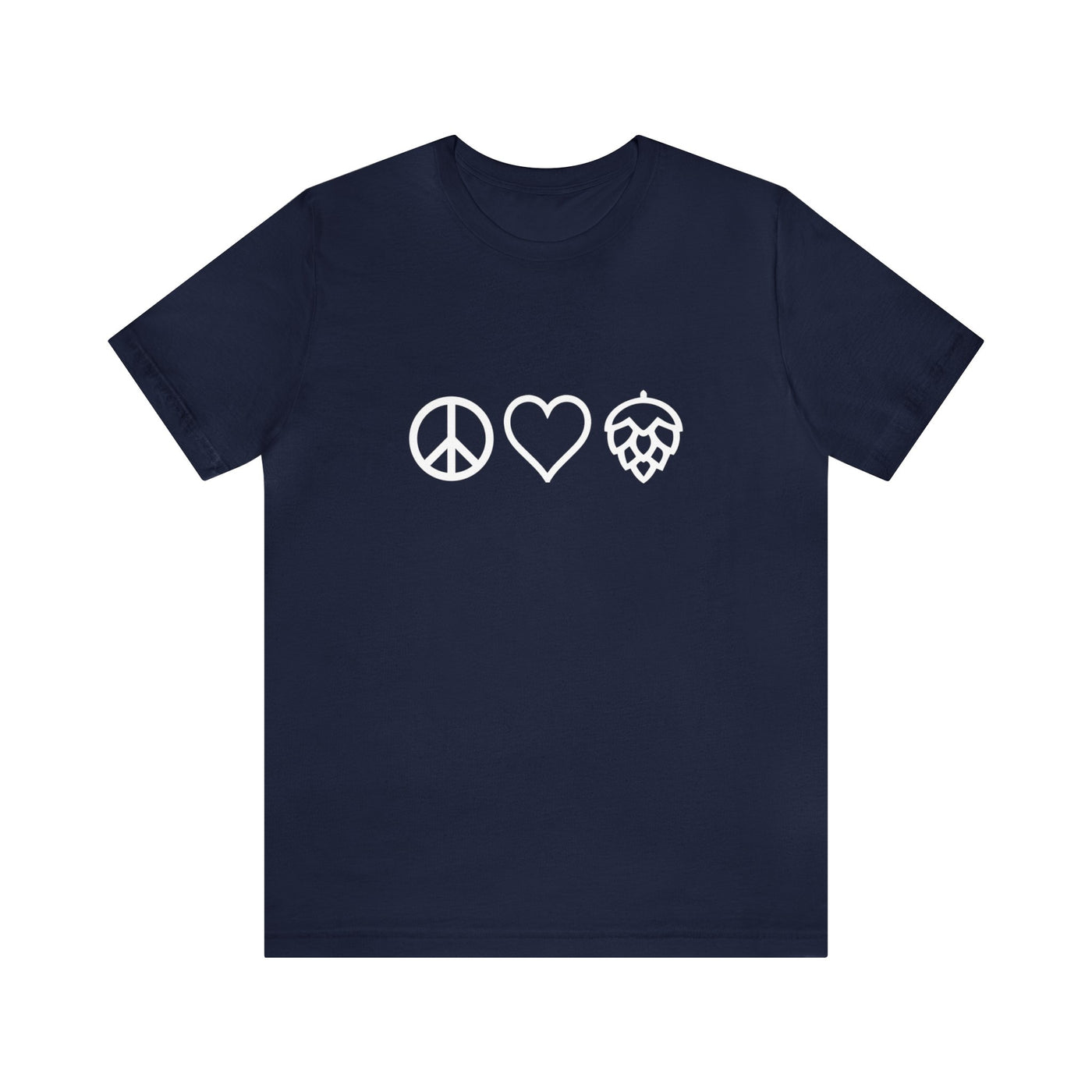 Peace Love And Hops Unisex T-Shirt