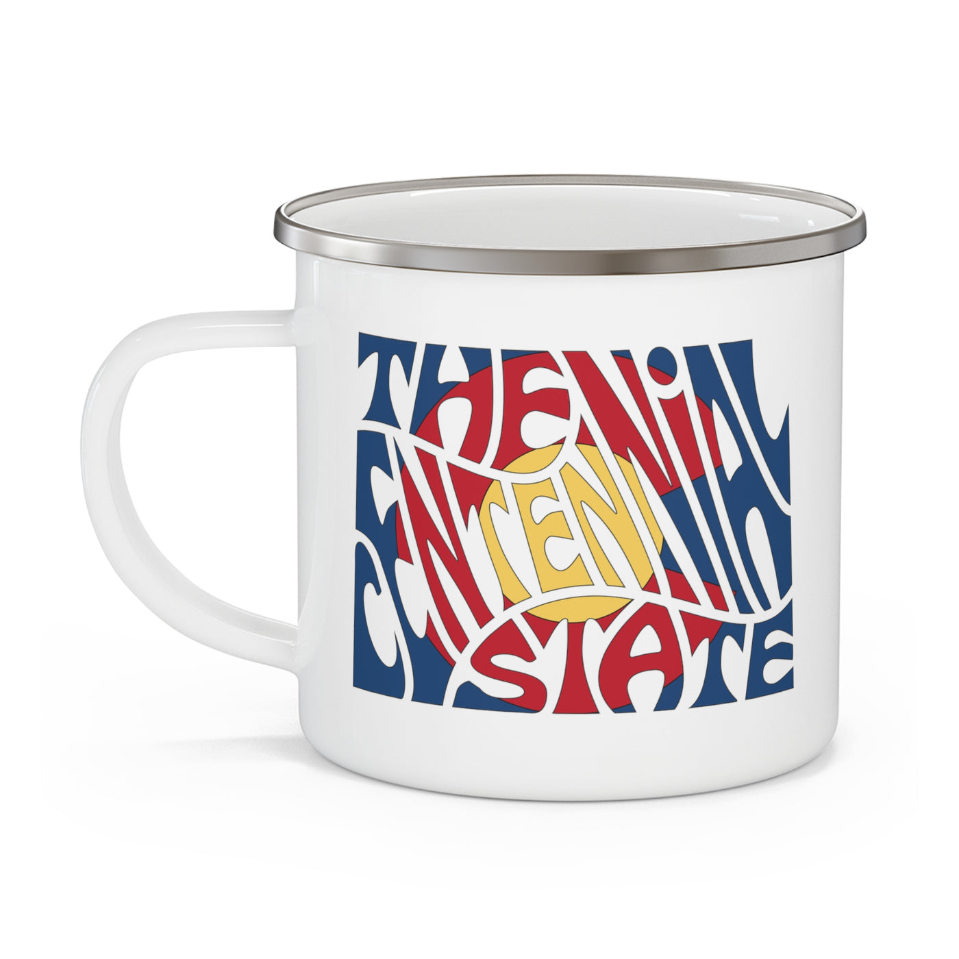 Colorado Nickname Enamel Camping Mug