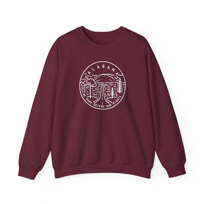 Alabama State Motto Crewneck Sweatshirt