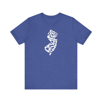 New Jersey State Shape Unisex T-Shirt