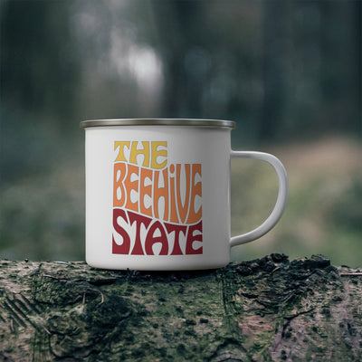 Utah Nickname Enamel Camping Mug