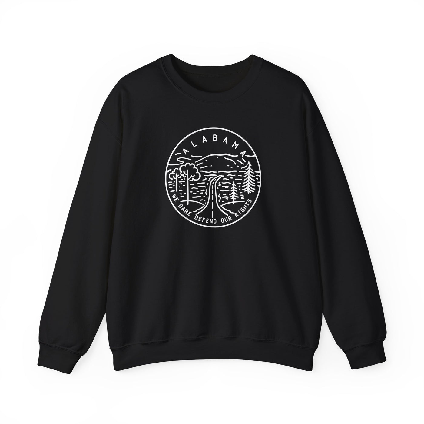 Alabama State Motto Crewneck Sweatshirt