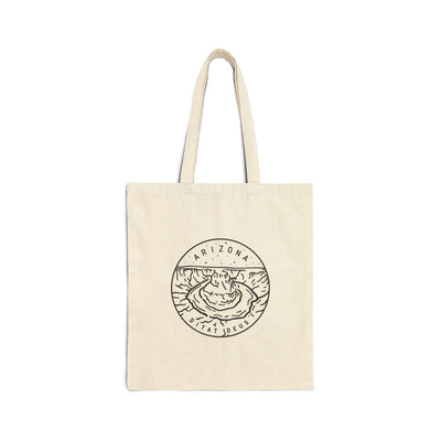 Arizona State Motto Tote Bag Natural / 15" x 16" - The Northwest Store
