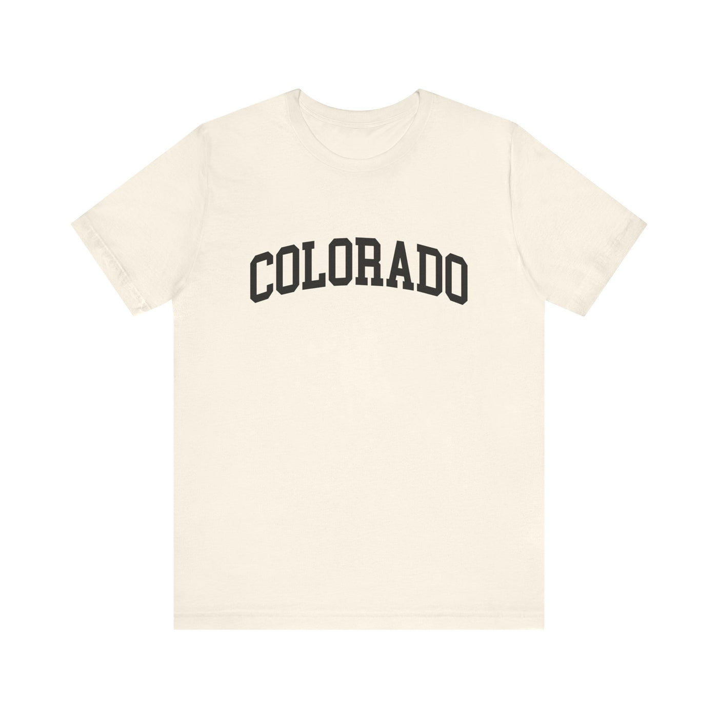 Colorado Varsity Unisex T-Shirt Natural / XS - The Northwest Store