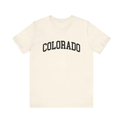 Colorado Varsity Unisex T-Shirt Natural / XS - The Northwest Store