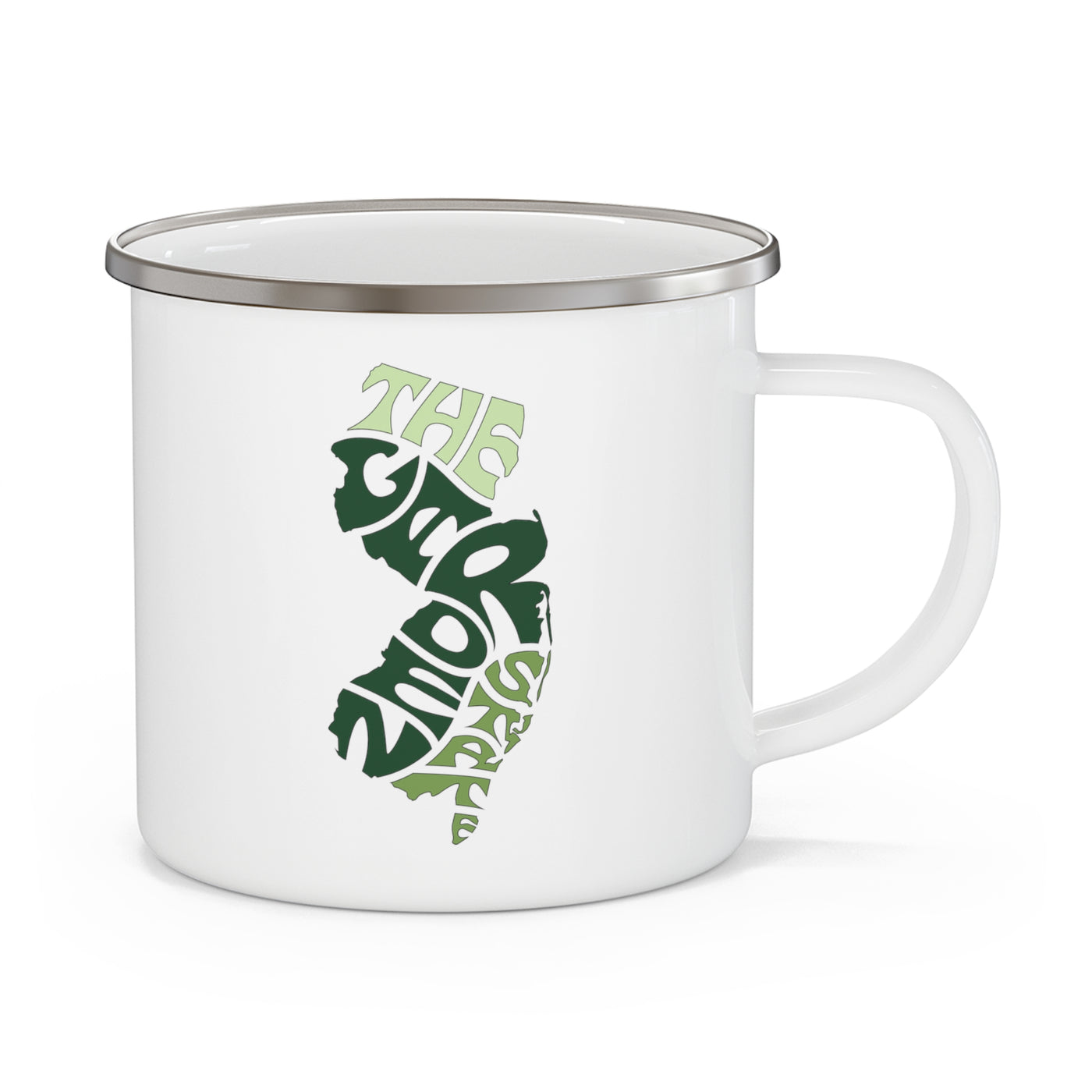 New Jersey Nickname Enamel Camping Mug