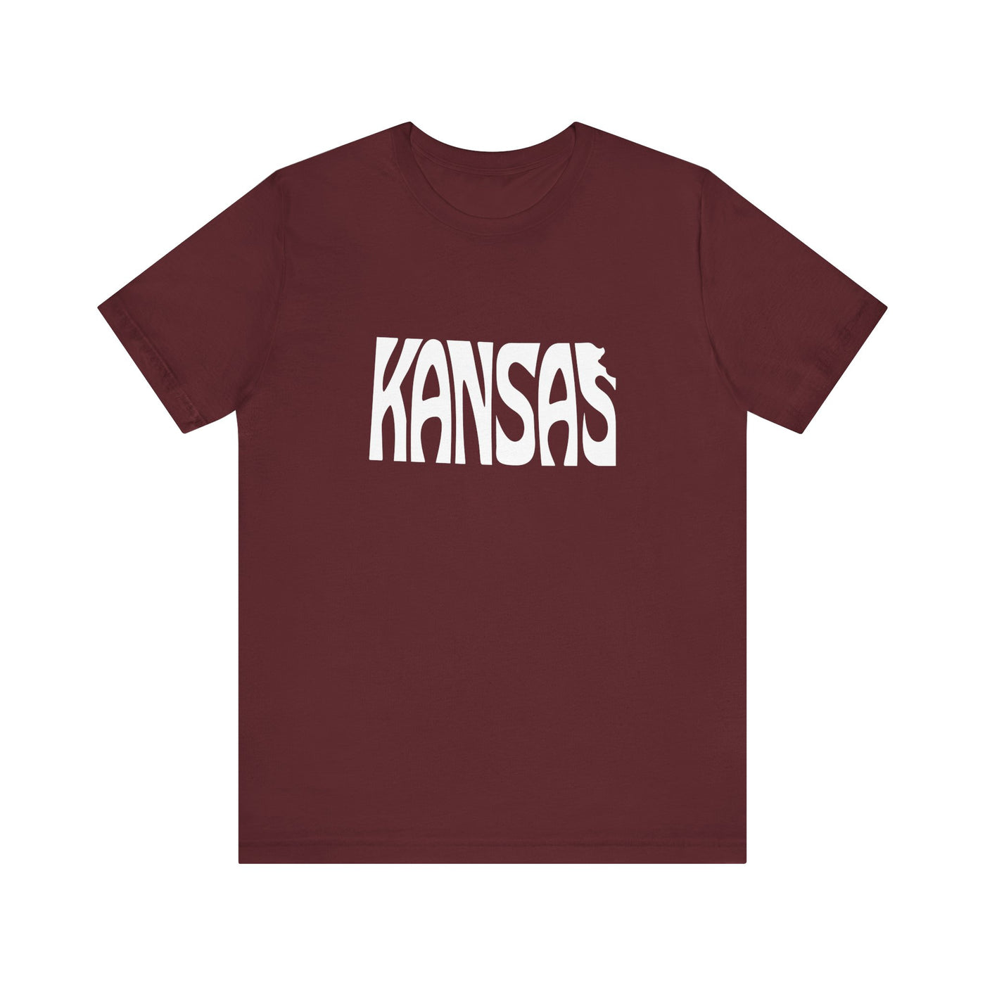 Kansas State Shape Unisex T-Shirt