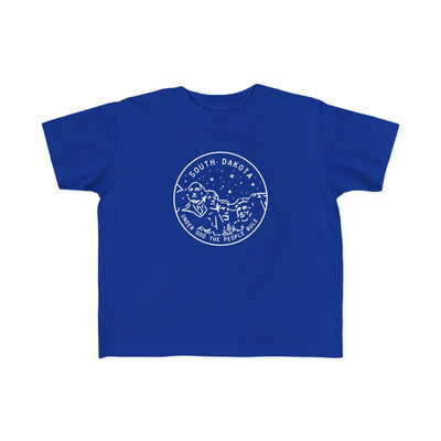 South Dakota State Motto Toddler Tee