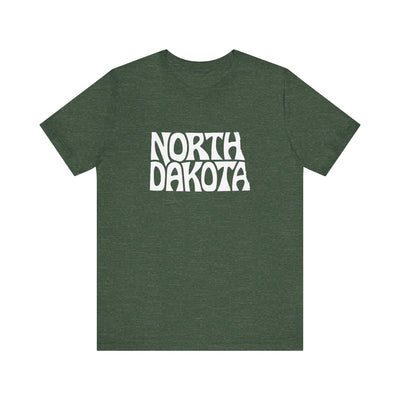 North Dakota State Shape Unisex T-Shirt