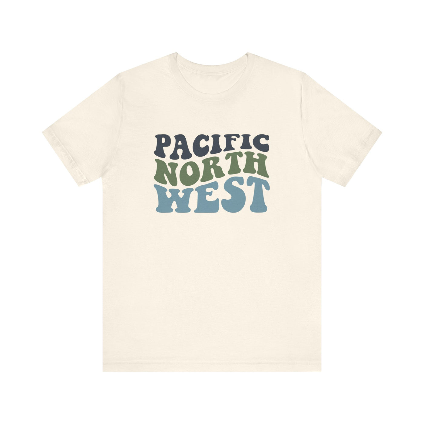 Pacific North West Unisex T-Shirt XS / Natural - The Northwest Store