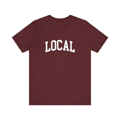 Local Unisex T-Shirt Maroon / XS - The Northwest Store