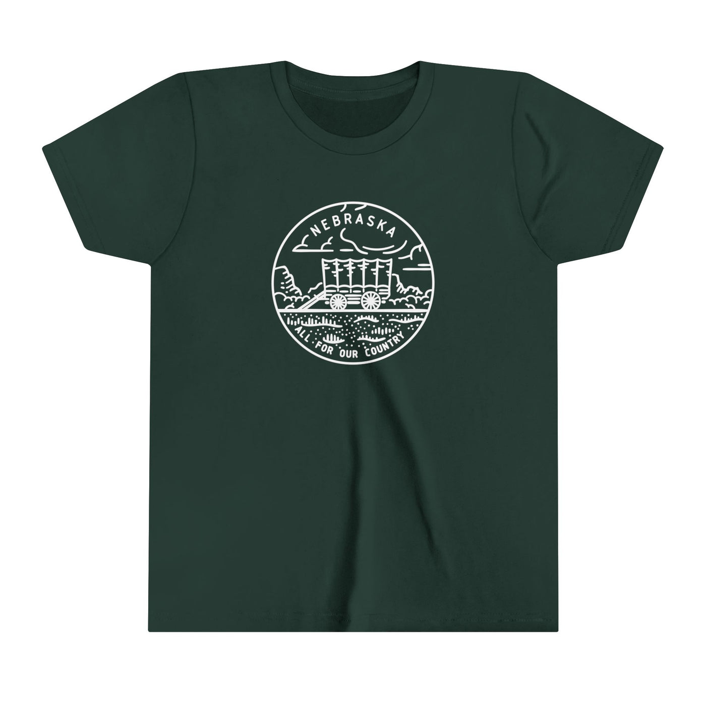 Nebraska State Motto Kids T-Shirt