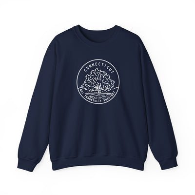 Connecticut State Motto Crewneck Sweatshirt