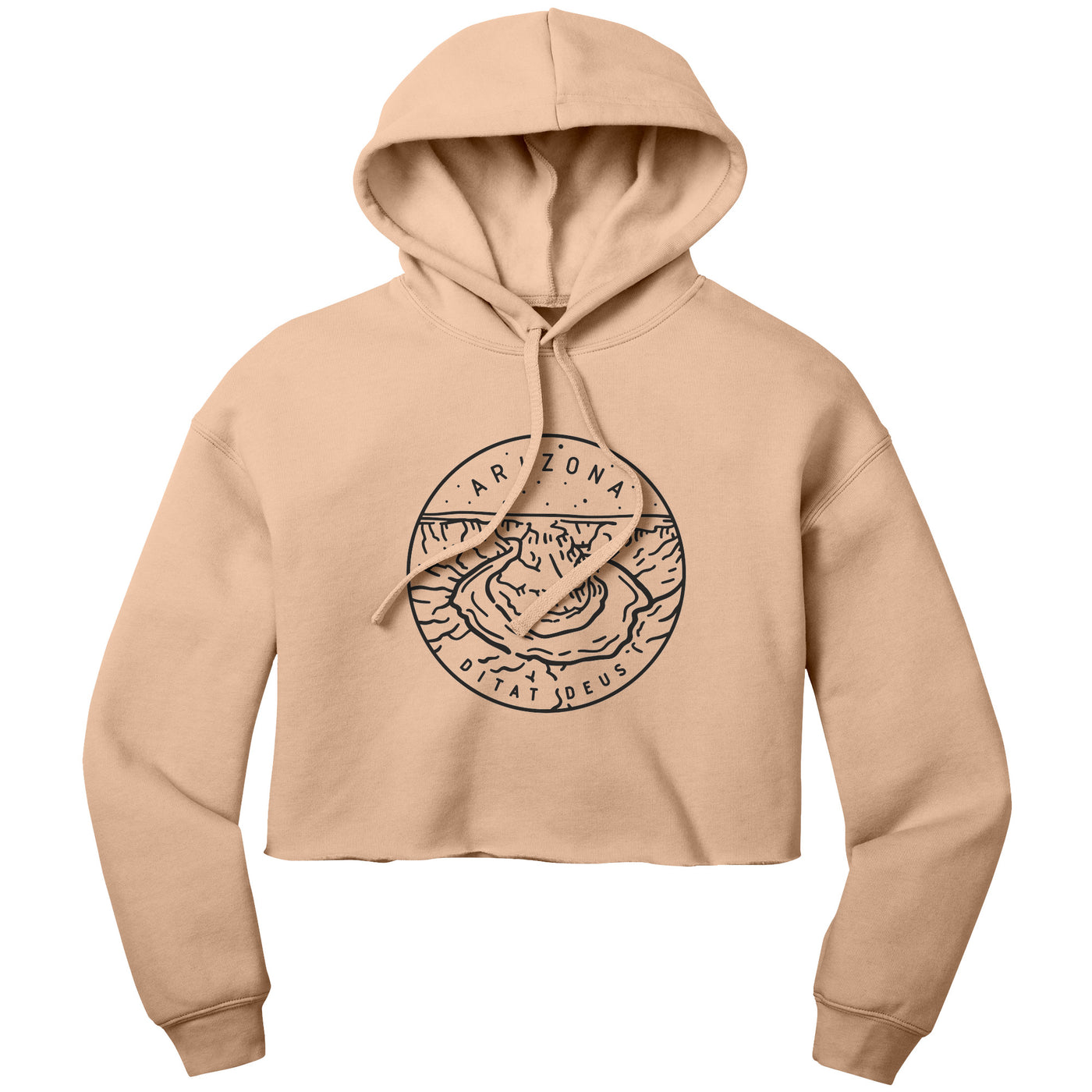 Arizona State Motto Crop Hoodie