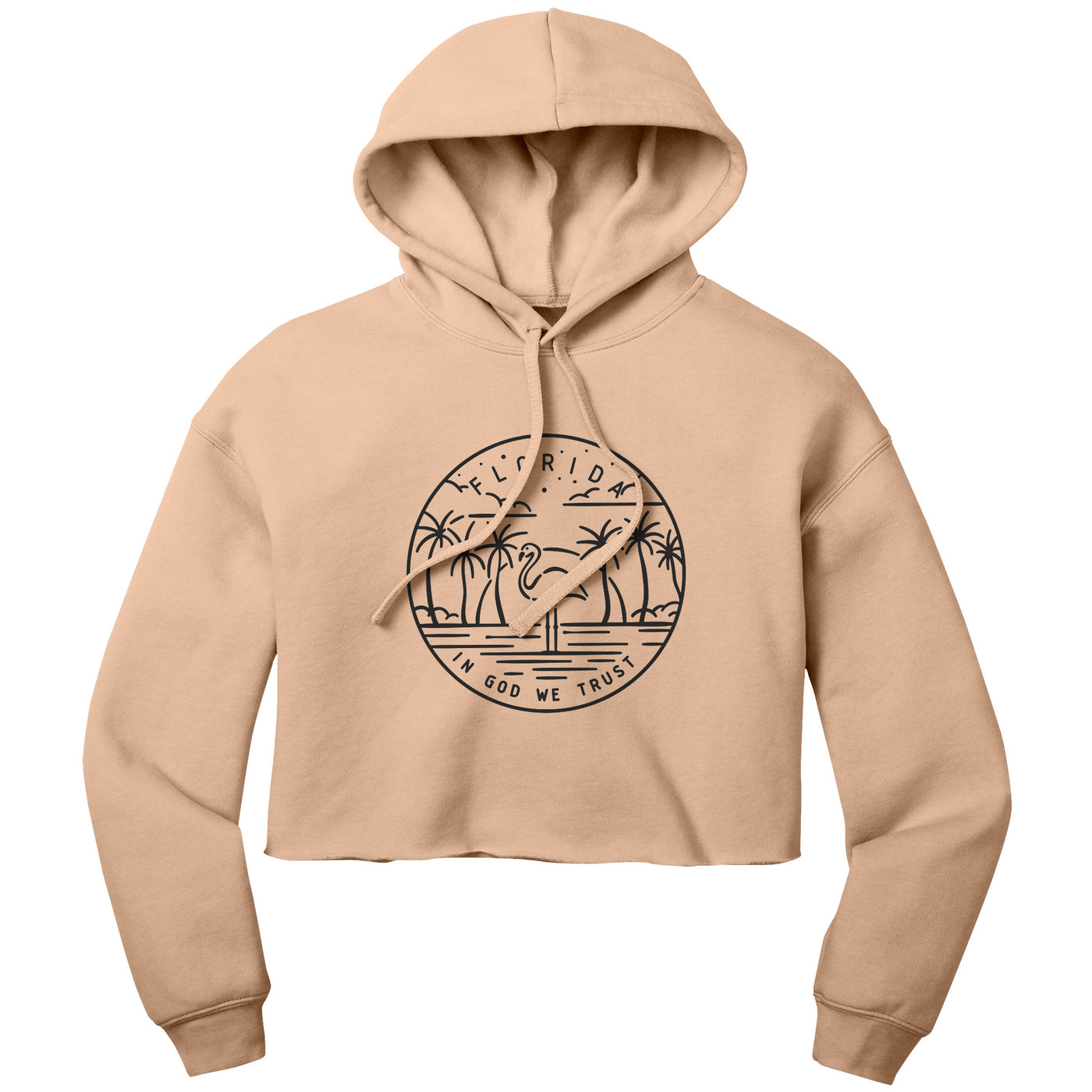 Florida State Motto Crop Hoodie