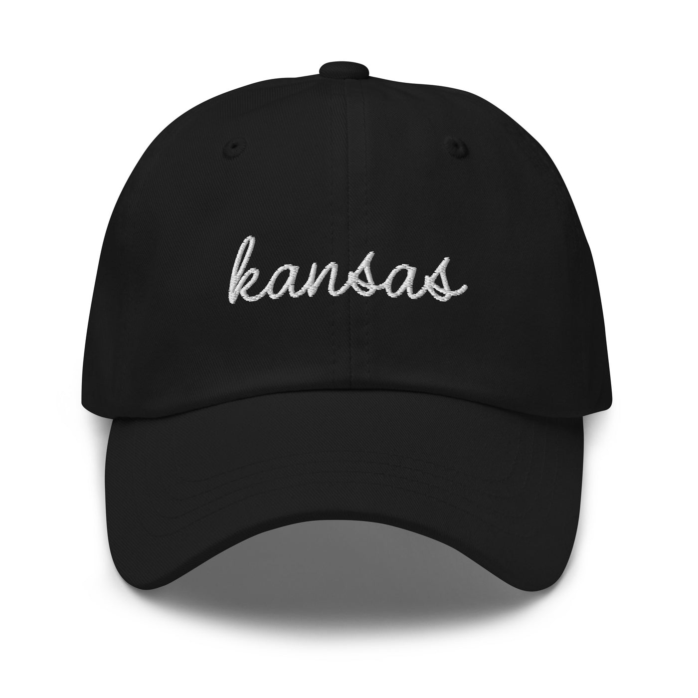 Kansas Script Embroidered Hat