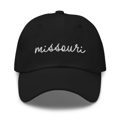 Missouri Script Embroidered Hat