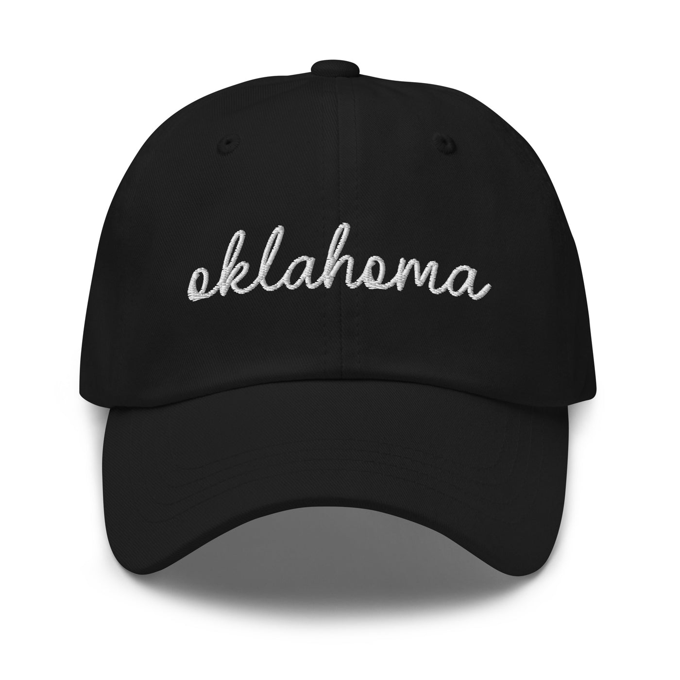 Oklahoma Script Embroidered Hat