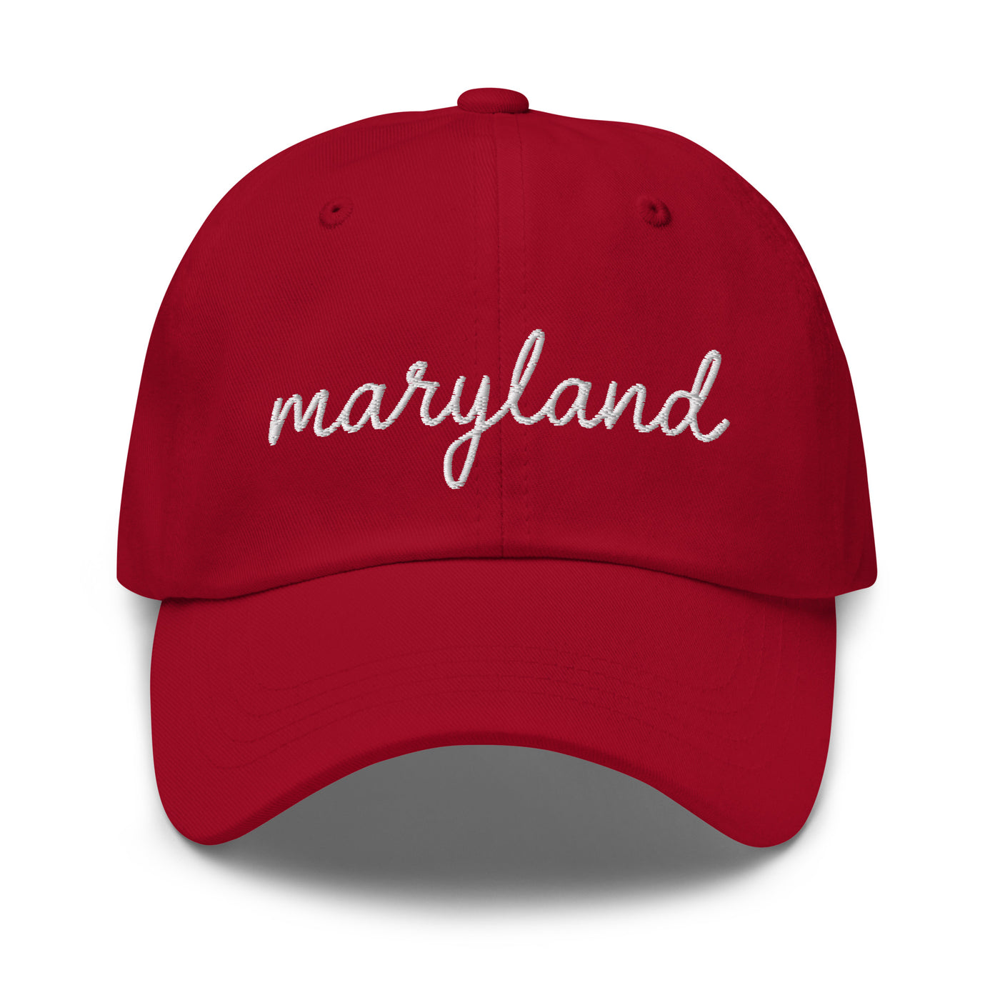 Maryland Script Embroidered Hat