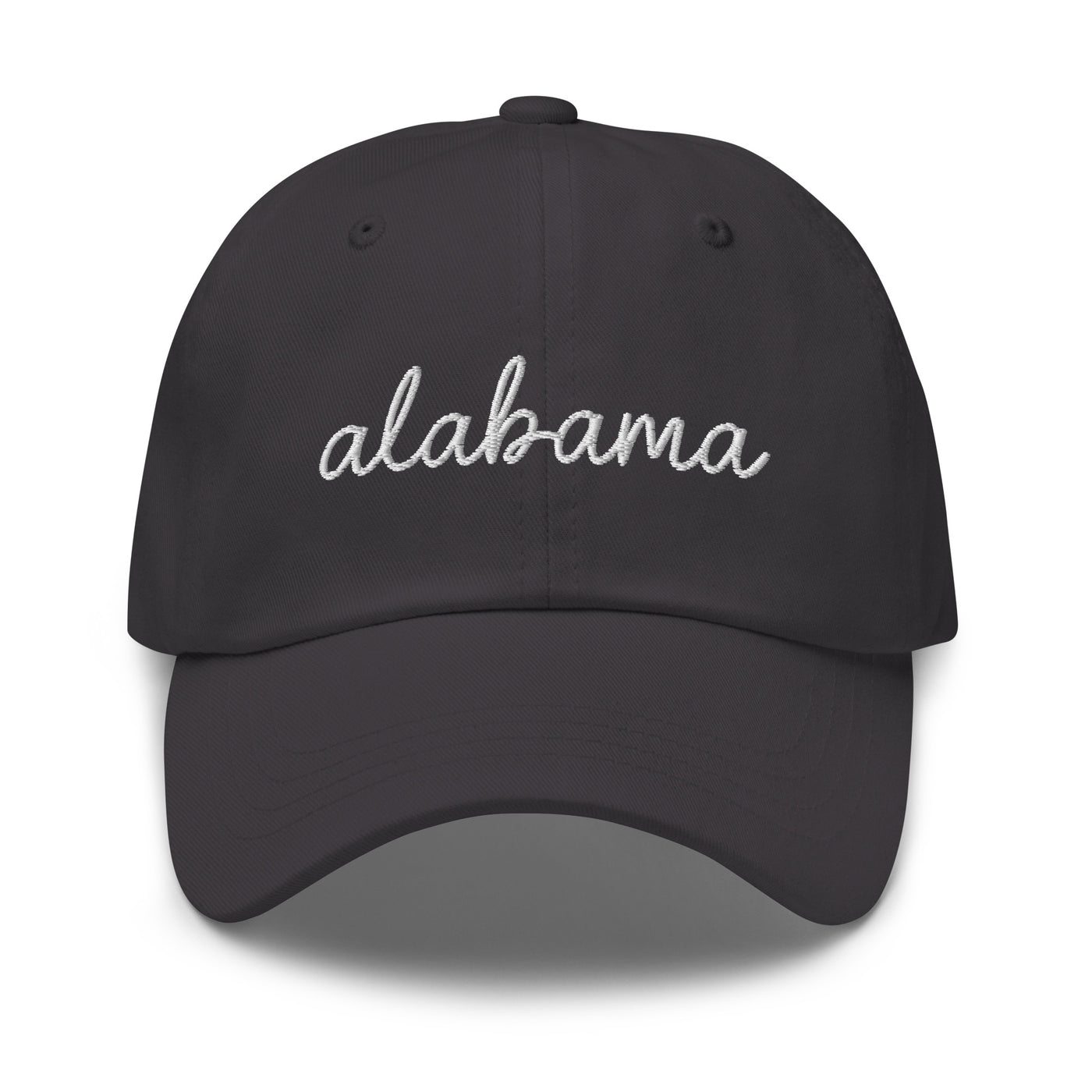 Alabama Script Embroidered Hat