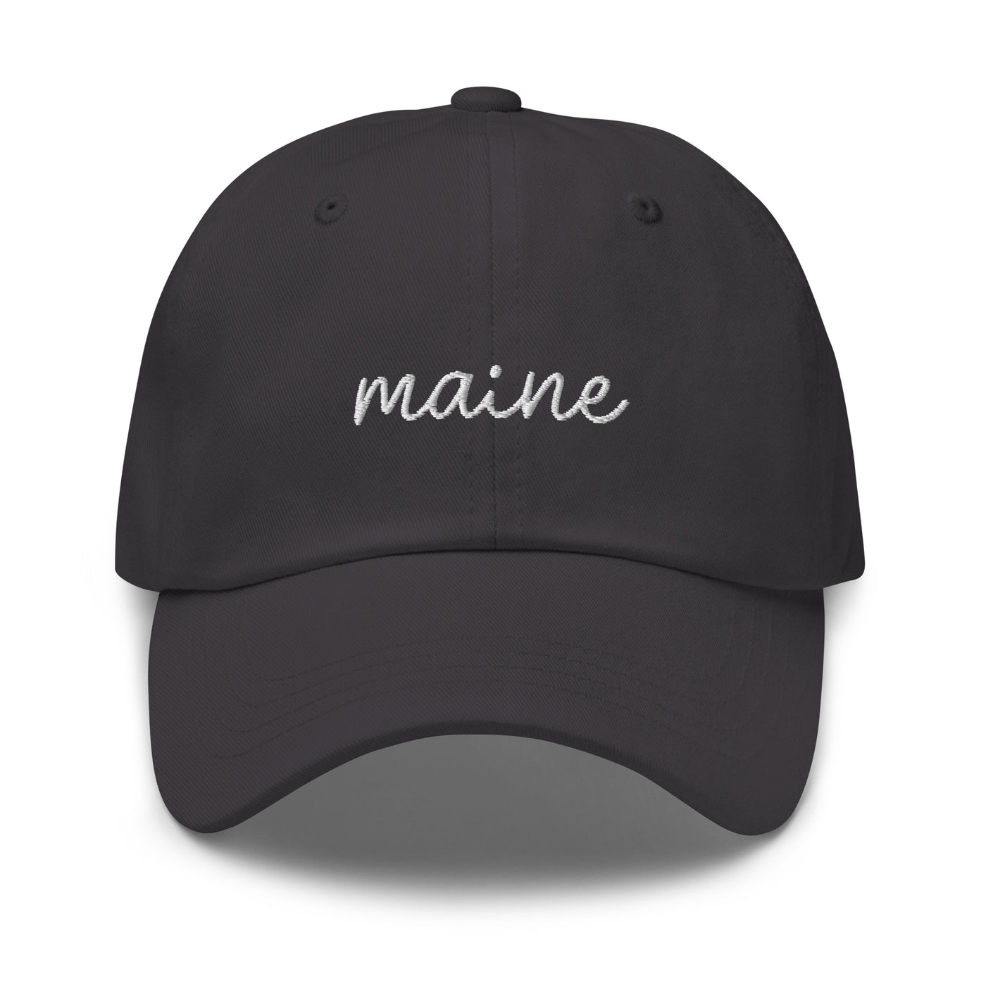 Maine Script Embroidered Hat