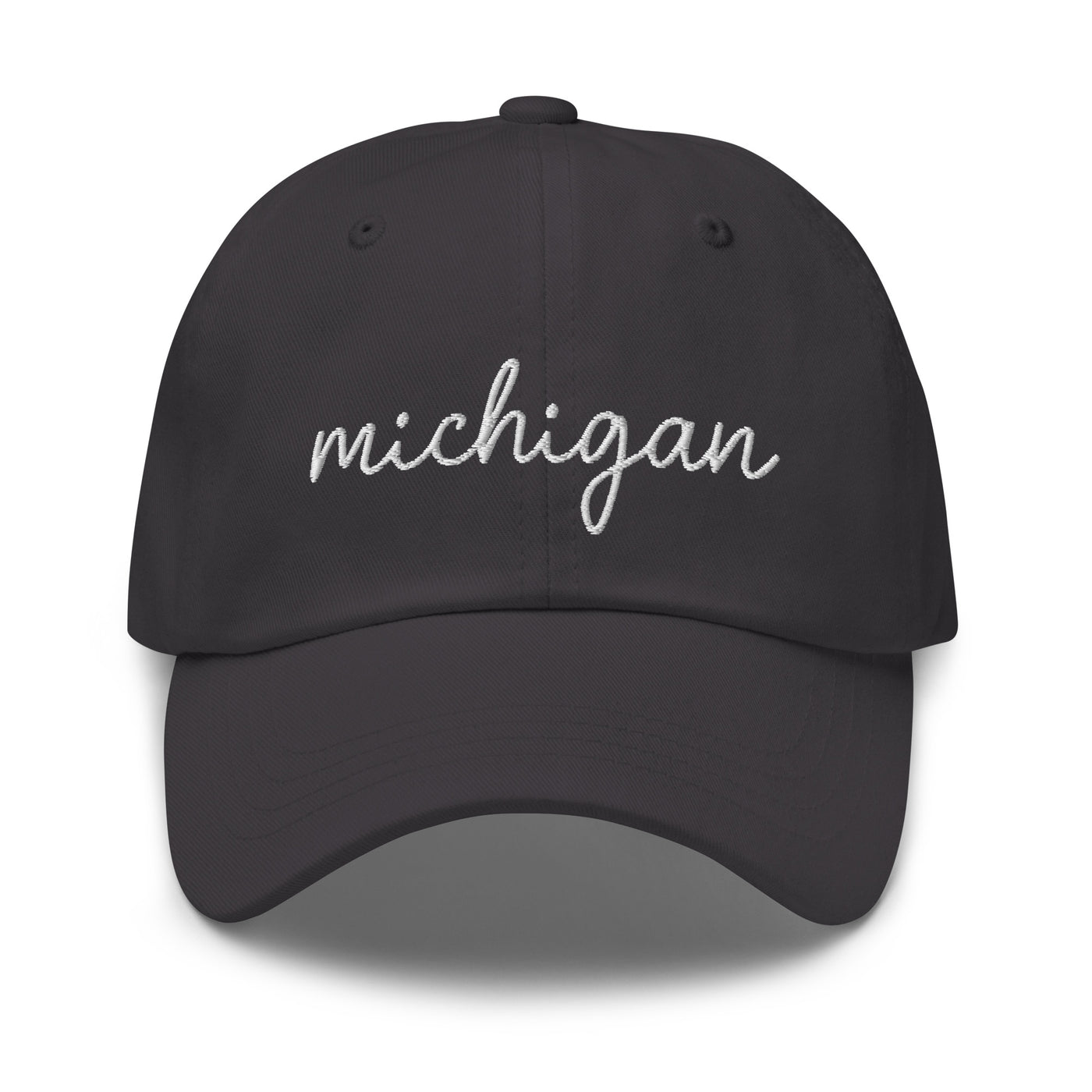 Michigan Script Embroidered Hat