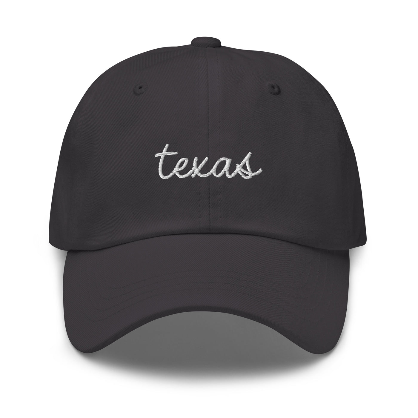 Texas Script Embroidered Hat